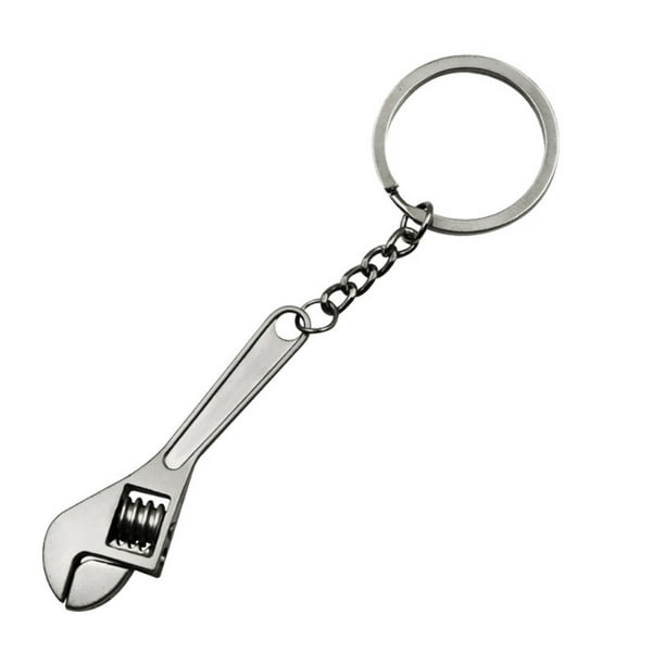 Mini Wrench Model Metal Key Chain Ring Keyfob Car Keyring Keychain Gift 